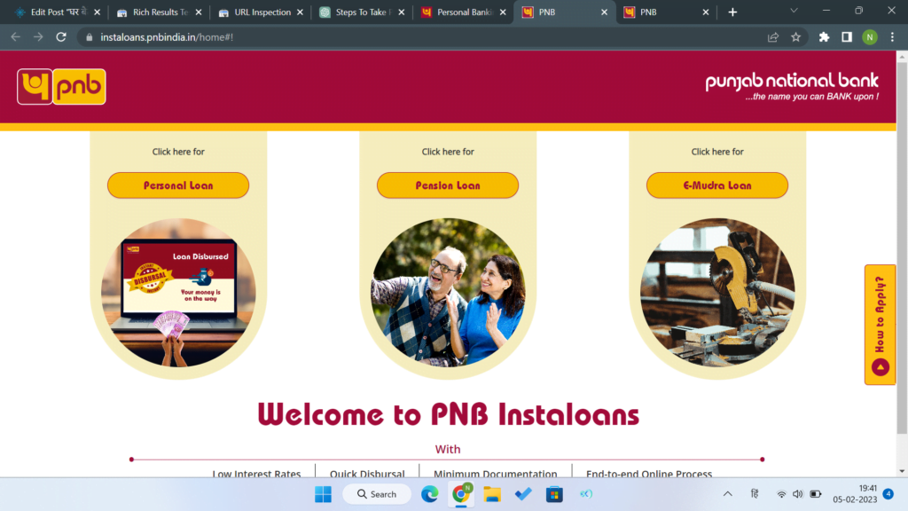 pnb loan